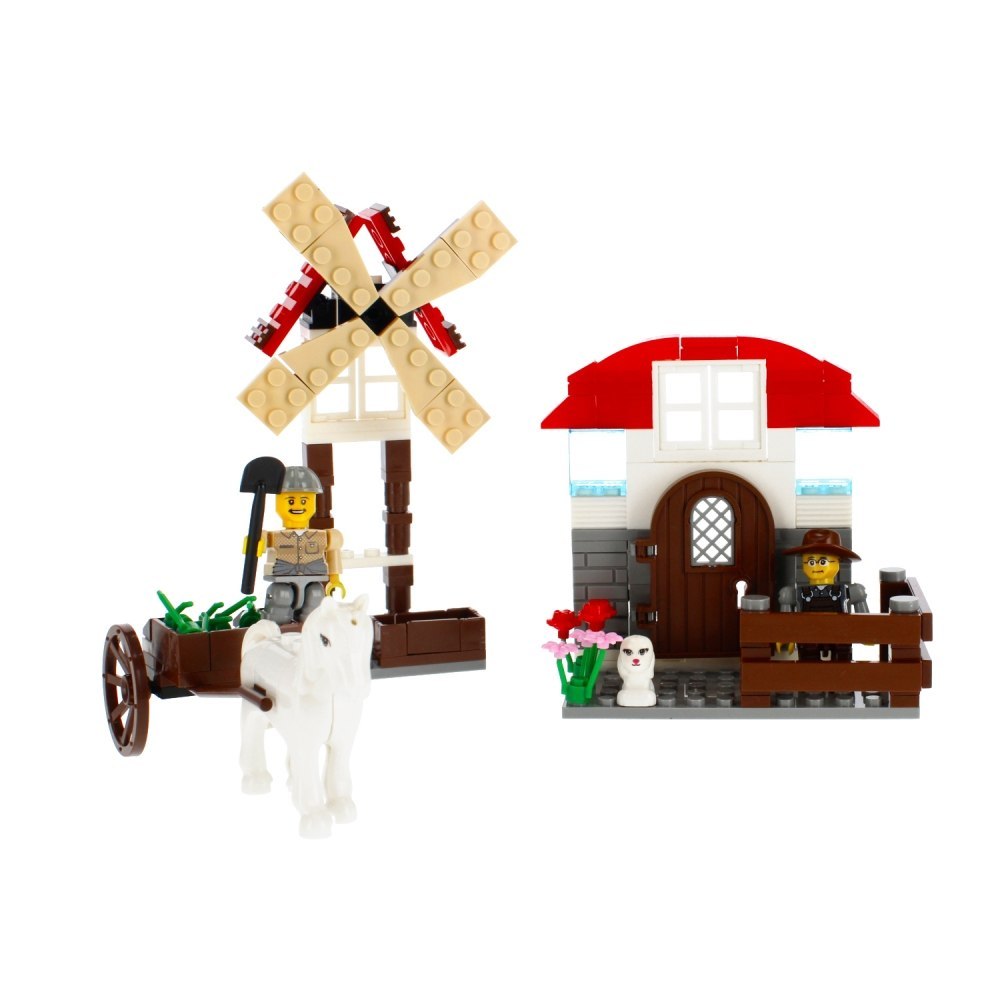 BUILDING BLOCKS 183 ELEMENTS FARM ALLEBLOX 478253 ALLEBLOX